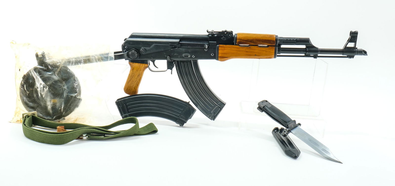 Norinco 56S-1 Underfolder 7.62x39 Rifle: One of the very first semi-auto AK47’s every imported into the U.S. from China we have an early Norinco made 56s-1 under folder. This is marked "Made in China" and was imported by Sile of NY, NY. im