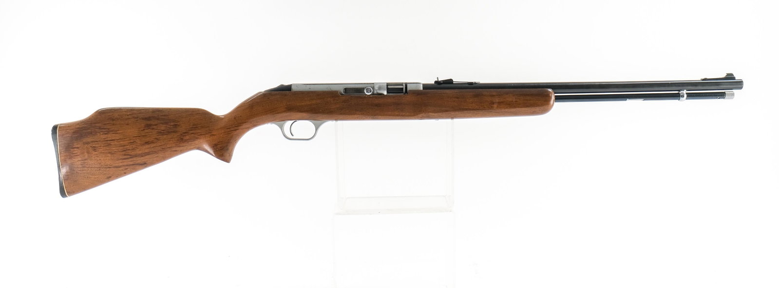 Savage Arms 6J-DL .22 L.S.LR Rifle: Savage Arms model 6 J-DL in .22 long, short and long rifle with a 20" barrel. This tube fed semi-automatic rifle is in very good condition. The butt plate is free of damage or heavy wear. Hardwood sto