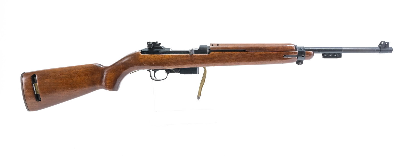 Winchester M1 Carbine .30 Cal Rifle: Description Winchester model M1 US Carbine chambered in .30 Carbine. Visible markings include serial number 1010452, Underwood barrel with flaming bomb, front sight marked N, type 3 barrel band marked