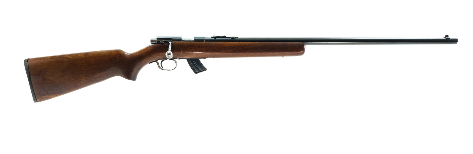 Winchester 69A .22 Bolt Action Rifle: Description Winchester model 69A in .22 caliber long, short and long rifle cartridge's. Plastic non original to rifle butt plate that has been makeshift fitted to the stock, has light wear, scuffs and