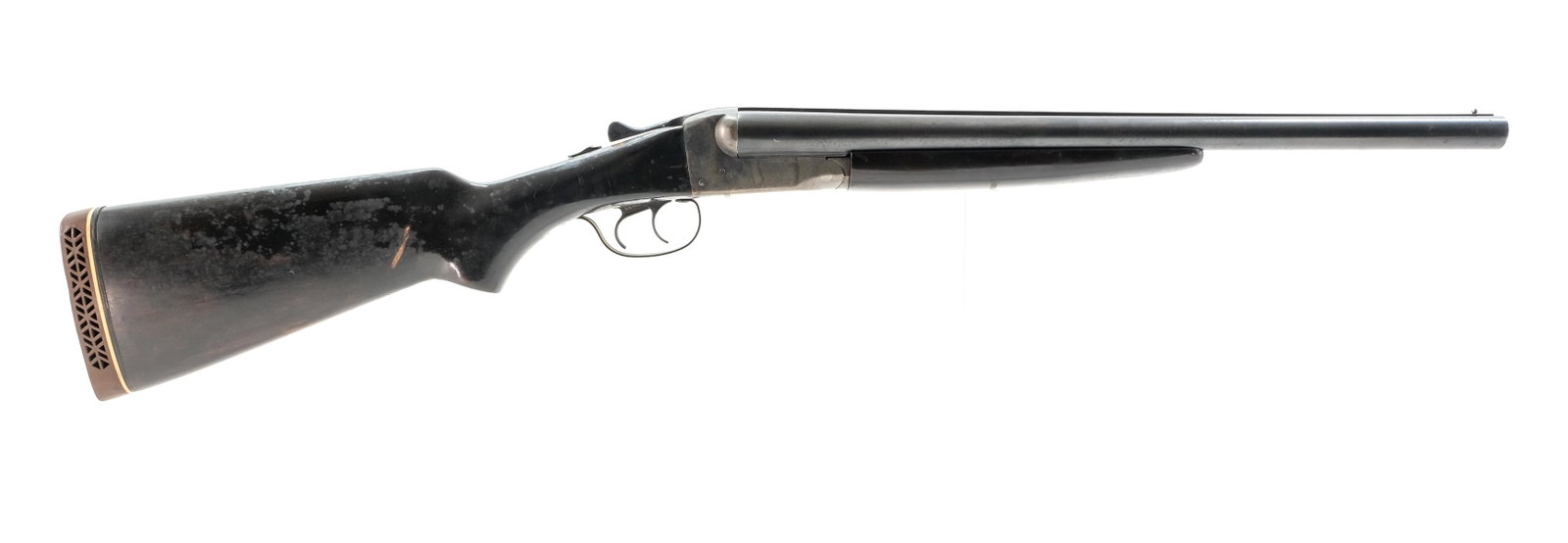 Stevens Savage 311A 12 GA Side By Side Shotgun: Description Stevens/Savage model 311A in 12 gauge 2 3/4" with a two shell capacity and a 19" smooth bore barrel. "White Line" rubber butt pad. Hardwood butt stock and foregrip. Case colored receiver a