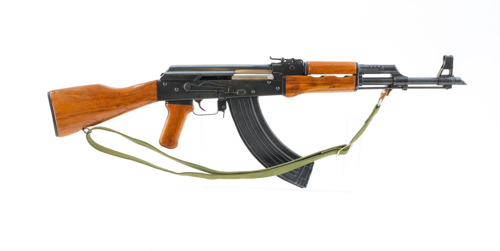 Norinco 56S 7.62X39 Semi-Auto Rifle: Description Norinco model 56 S in 7.62x39mm with one, thirty round "HIGH CAPACITY" removable magazine with a 16.5" "THREADED" barrel. Made in China at Factory 66 and imported by "IA Company" out of Sa