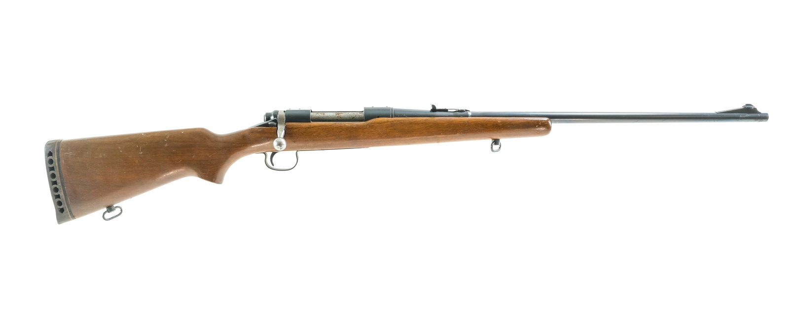 Remington 721 30-06 SPRG Bolt Action Rifle: Description Remington Model 721 in .30-06 Springfield with a four round internal magazine capacity with a 24" barrel. Red Head rubber butt pad. Smooth walnut stock and front forend. Blued guard, serra