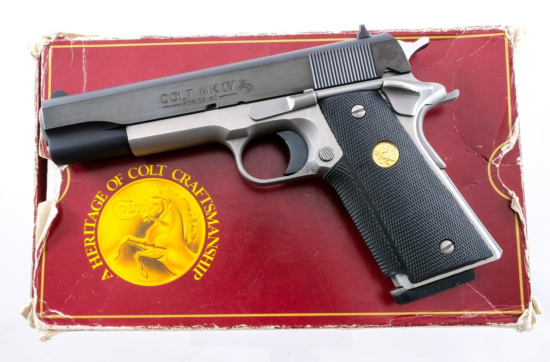 Colt MK IV Combat Elite .45 ACP Semi Pistol - Apr 30, 2022 | Connecticut  Firearms Auction in CT