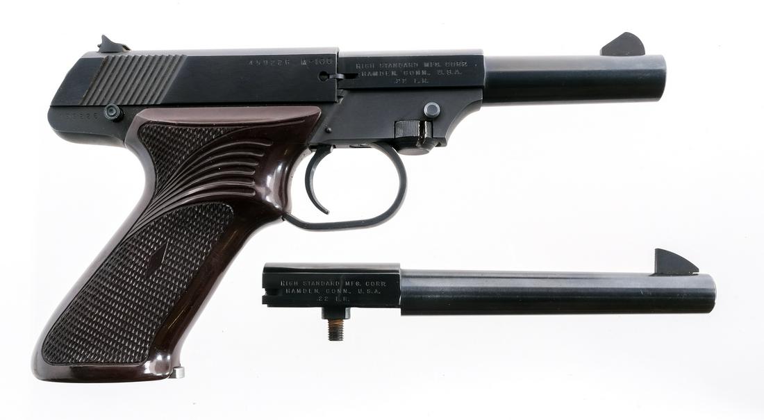 High Standard Duramatic M100 .22 LR Semi Pistol (0141) on Jan 27