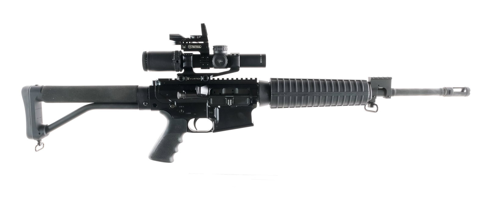 Windham Weaponry WW-308 .308 Semi Auto Rifle: Description Windham Weaponry WW-308 chambered in .308 Winchester with a 16.5" medium profile chrome lined barrel. AR-10 platform. Picatinny rail gas block and mid length heat shielded handguard. Flat 