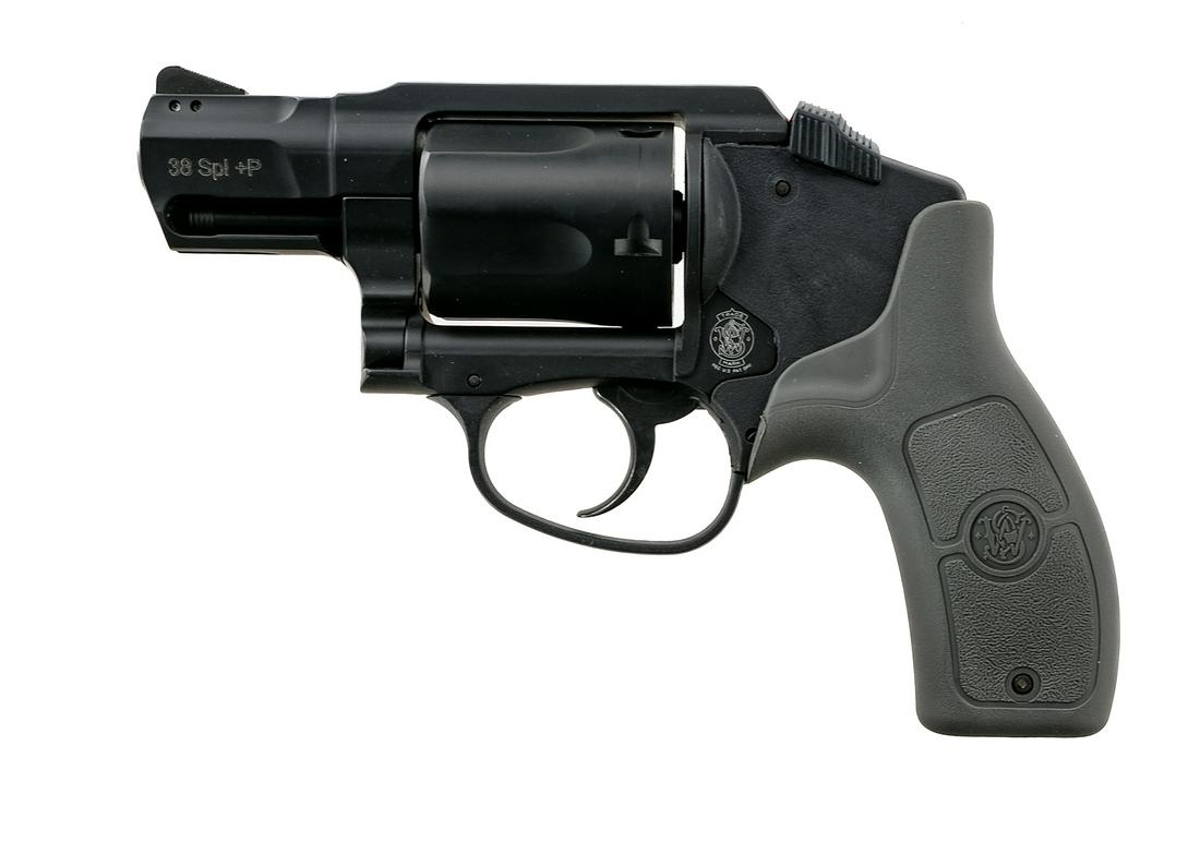 S&W Bodyguard .38 Spl Revolver: Description Smith & Wesson Bodyguard chambered in .38 special with a five-shot cylinder and a 1.875" stainless steel barrel. Aluminum alloy J-frame with rubber grips. Double action only trigger. PVD c