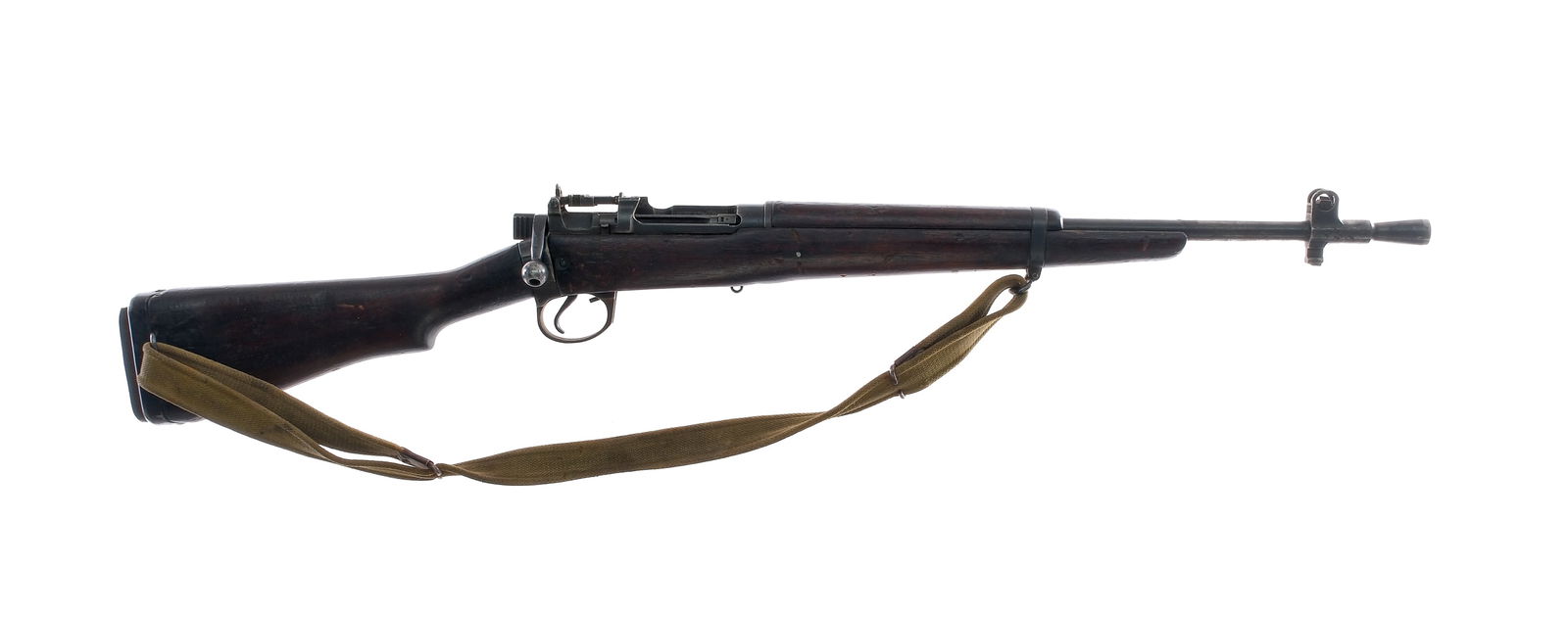 Enfield No. 5 MK1 Jungle Carbine .303 Bolt Rifle: Description Royal Ordnance Factory Enfield No. 5 MK1 (F) Jungle Carbine in .303 British missing its ten round removable magazine and a 20.5" barrel. Import marked on the underside of barrel by C.A.I.
