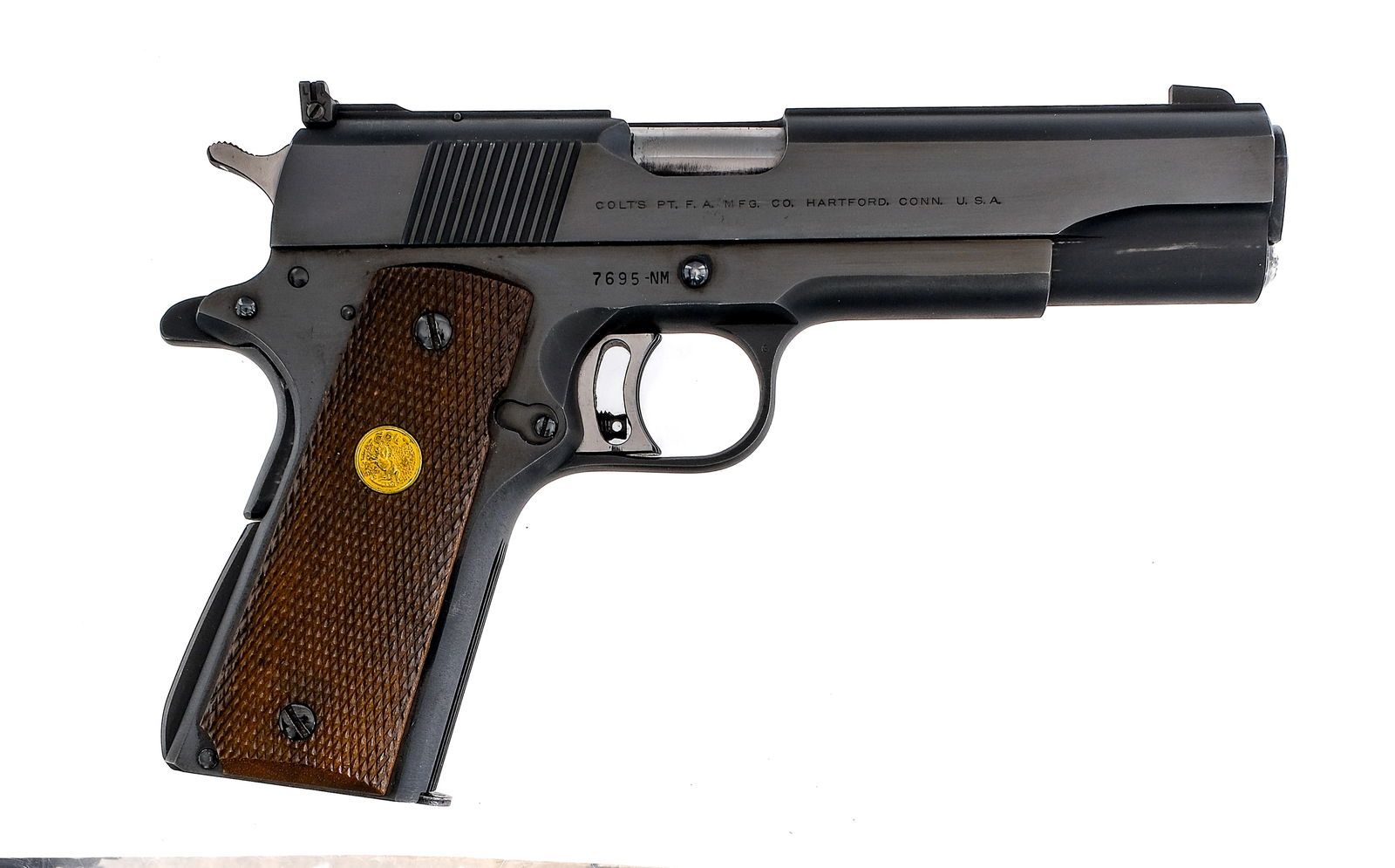 1961 Colt Pre Gold Cup National Match .45 ACP 1911: UPDATE: This is a 1961 National Match, Colt did not inscribe "Gold Cup" prior to 1970, hence a "Pre-Gold Cup" National Match...Description Colt Gold Cup National Match chambered in .45 ACP with one, s