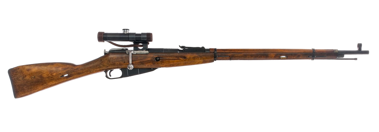 Izhevsk Mosin Nagant M91/30 "Sniper" 7.62x54r: Description Izhevsk manufactured Mosin Nagant M91/30 configured into a sniper and chambered in 7.62x54r with five round internal magazine and a 29" barrel. Manufactured in Russia by Izhevsk and import