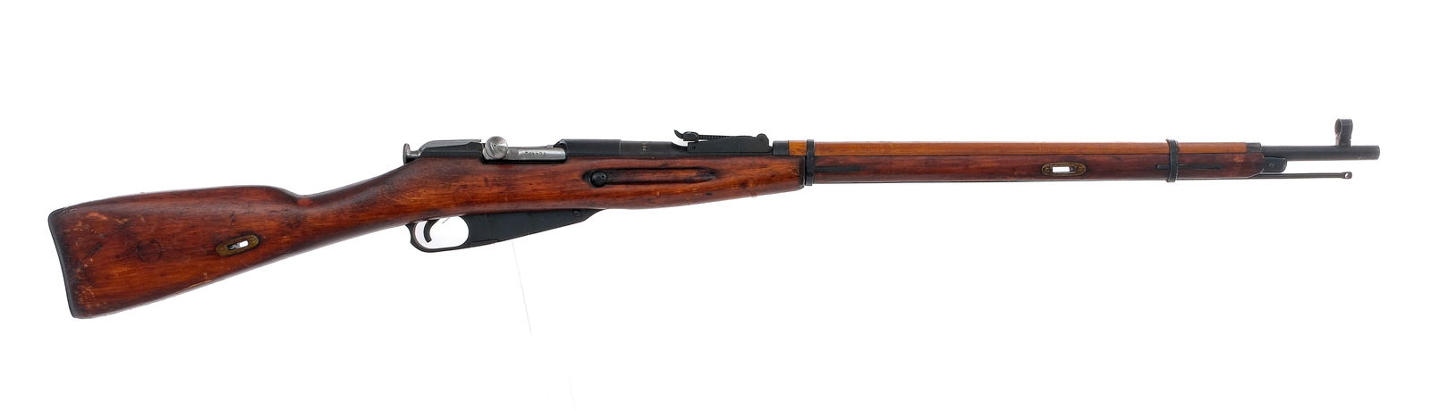 Mosin Nagant M9/30 7.62x54mm Bolt Action Rifle: Description Mosin Nagant Model 91/30 in 7.62x54mm with a five round capacity and a 28.5" barrel. Romanian Capture rearsenalled rifle. Import marked on the right side of barrel by TGI Knox TN. Blued me