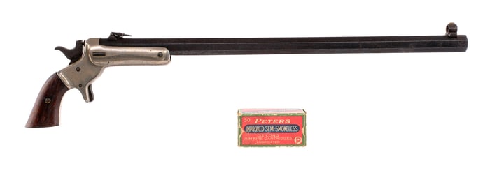 J Stevens Hunters Pet .32 RF Single Shot Pistol