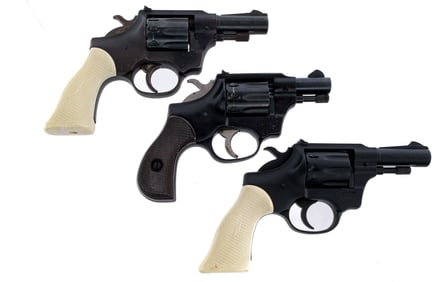 High Standard Sentinel 3 Pcs Lot Revolver