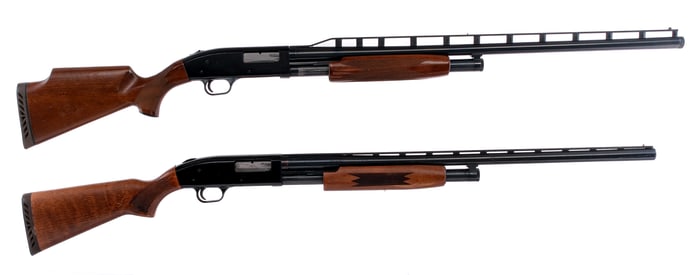 Mossberg Shotguns Lot 12Ga 2 Pcs Shotgun