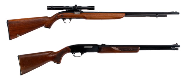 Estate Rifles Lot .22 2 Pcs Rifles