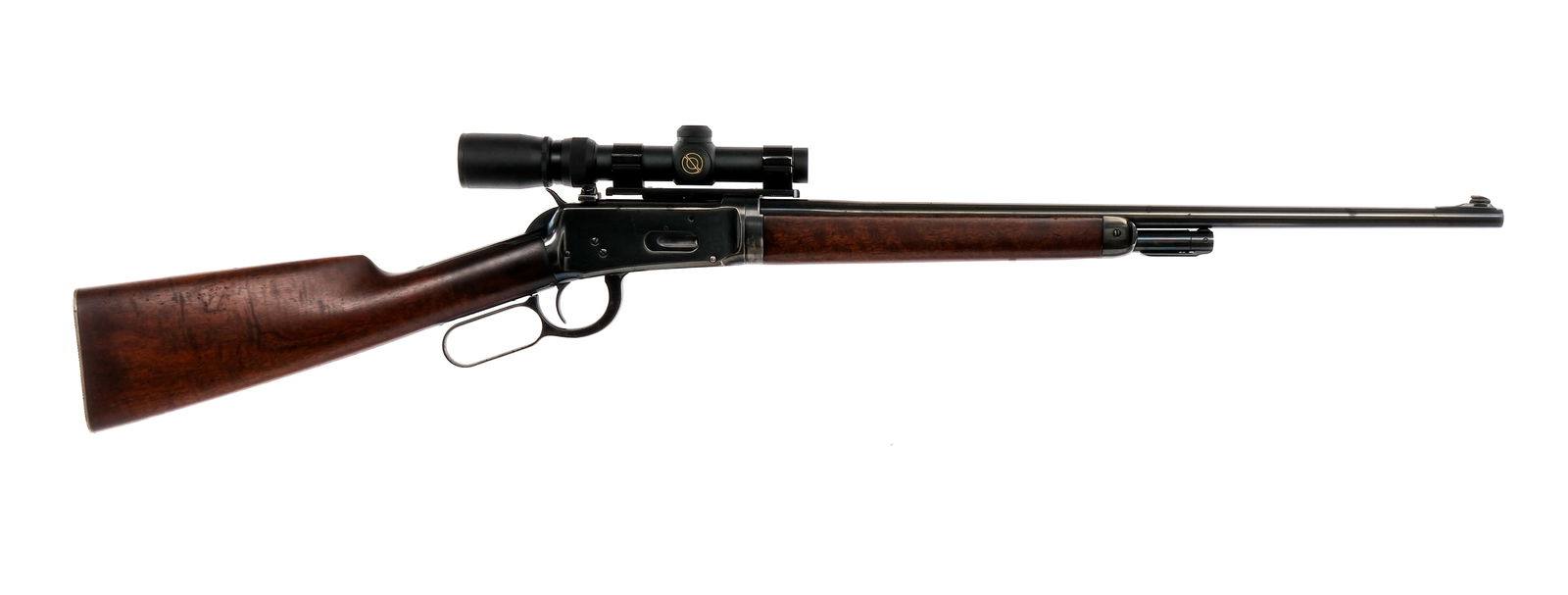 Antique Winchester 94 Takedown 30 WCF Lever Action: Description Winchester 1894 Takedown chambered in .30-30 Winchester with a tubular magazine and a 22" barrel. Manufactured in 1897 with serial number 22989. Blued barrel, magazine tube, takedown lever