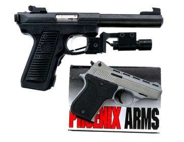 Estate Pistol .22 LR Lot 2Pcs Pistols