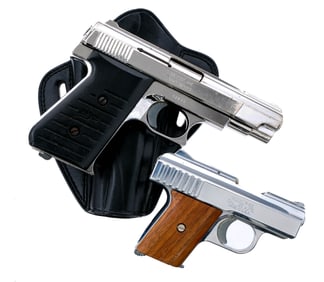 Estate Pistol .25/.380 ACP Lot 2 Pcs Pistols