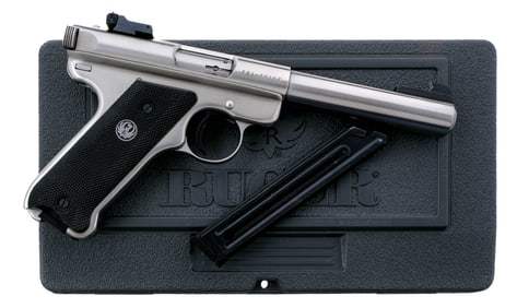 Ruger MK II Target .22 LR Semi-Auto Pistol