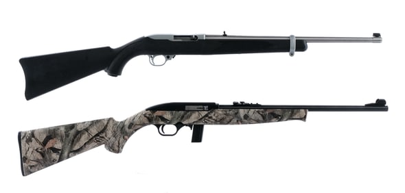 Estate Rifles .22 2 Pcs Lot Rifles