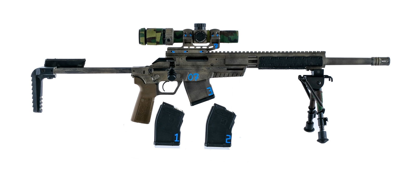 CZ 600 TA1 7.62x39mm Bolt Action Rifle: Description CZ 600 TA1 bolt action rifle chambered in 7.62x39mm with a 18" cold hammer forged barrel and three ten round capacity magazines. Features lightweight Magpul aluminum chassis with M-LOK rai