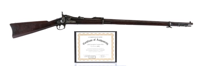Gov Foot Guard 1884 Springfield Trapdoor Rifle