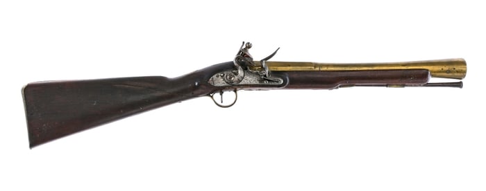 Knubley Brass Barreled Flintlock Blunderbuss