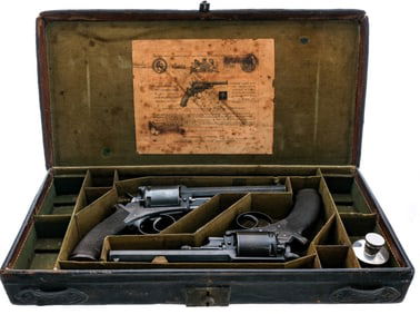 Adams Patent Mark III .450 Adams 2Pcs Set Revolver