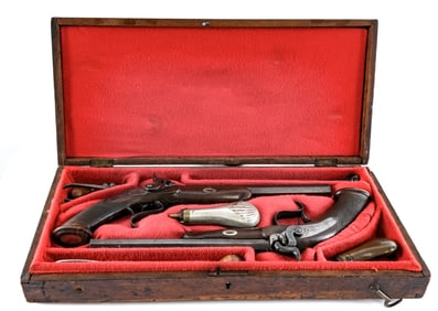 Cased Richard Constable Dueling 2Pcs Set Pistol