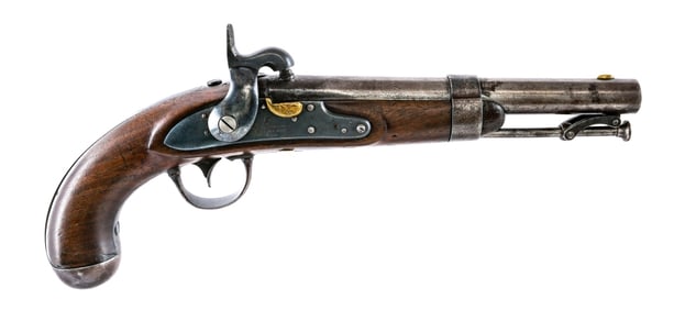 A.H. Waters 1836 Conversion .54 Percussion Pistol