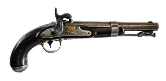 U.S. Johnson 1836 Percussion Conversion .54 Pistol