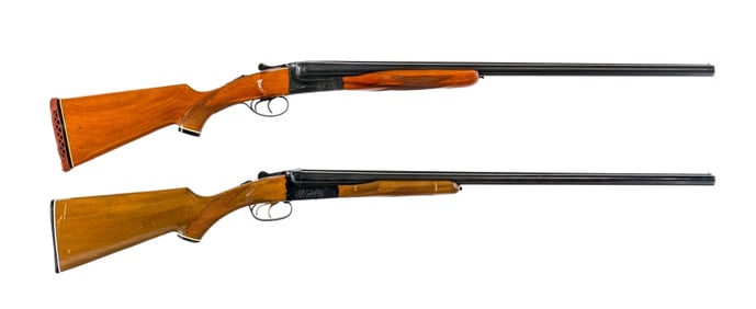 Side by side shotguns 12/20Ga 2Pcs Lot Shotgun