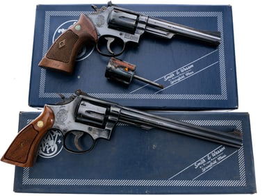 Smith & Wesson .22/38 2Pcs Lot DA Revolver