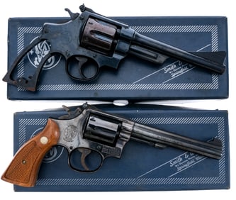 Smith & Wesson .44/.38 2Pcs Lot Revolvers