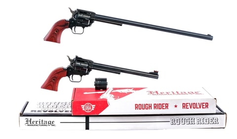 Heritage Rough Rider Revolver Lot .22LR/MAG 9" 16"