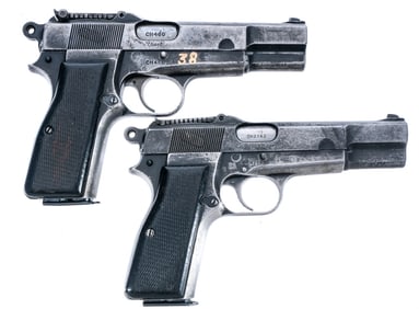 Chinese Contract Inglis Hi Power 9mm Pistol Lot