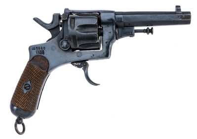 Italian SFARE Bodeo 1889 10.35mm DA Revolver