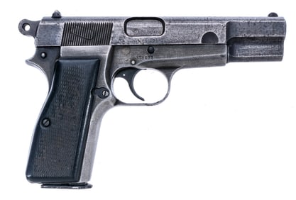 Browning Hi Power 9mm Semi Auto Pistol