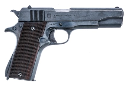 Argentine Hafdasa Ballester Rigaud .45 ACP Pistol