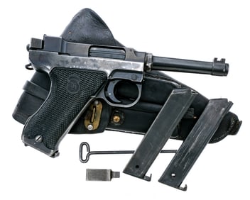 Swedish Husqvarna M40 9mm Semi Auto Pistol