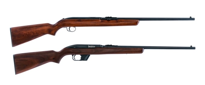 Winchester 55 / 77 .22 2Pcs Lot Long Rifle