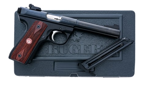 Ruger MK III 22/45 Target .22 LR Semi Auto Pistol