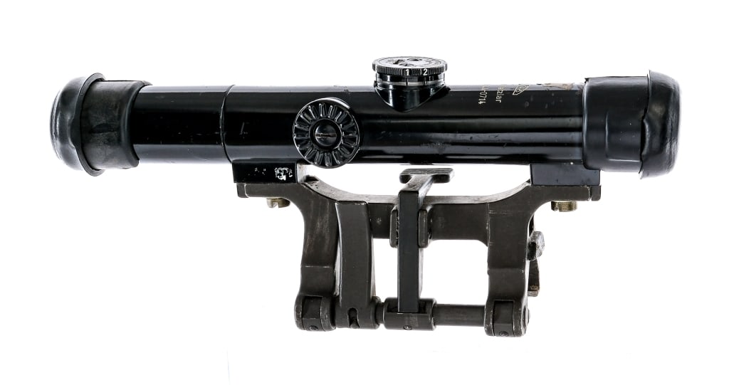 Karl Kaps Asslar/Wetzlar G3 ZF-1 4x24 Scope HK: Description This lot is for a Karl Kaps of Asslar Wetzlar G3 ZF-1 4x24 scope with the Claw mount. Compatible with HK G3/91 pattern rifles including their clones such as PTR, Century Arms, and Cetme pa