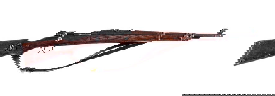 Zastava M48A Syrian Export 8mm Mauser Bolt Rifle: Description Yugoslavian Zastava Arms M48A Syrian Export Rifle in 8x57mm which is also called 7.92x57mm and 8mm Mauser with a five round capacity and a 23.5" barrel. Imported by C.A.I. (Century Arms In