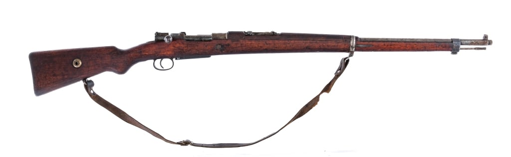 Ankara Arsenal Turkish Mauser 8mm Bolt Rifle: Description TC ASFA ANKARA (Republic of Turkey Military Factory) Turkish Mauser Model 1938 in 8mm with a five round capacity and a 29" barrel. Import marked on the muzzle end of barrel by C.A.I. ST. A