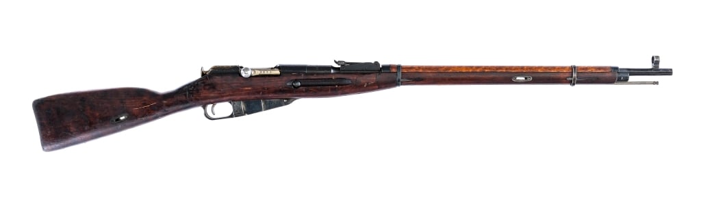 Finn Cap Izhevsk M91/30 Mosin 7.62x54r Rifle: Description Finnish Captured Izhevsk M91/30 Mosin Nagant chambered in 7.62x54mmr with a five round internal magazine and a 29" barrel. Manufactured in 1943 and imported by Century Arms, marked on the