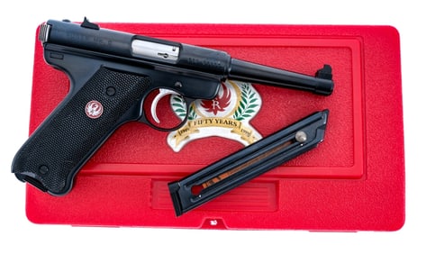 Ruger MK II Fifty Years .22 LR Semi Auto Pistol