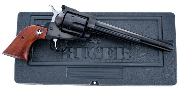 Ruger NM Super Blackhawk .30 Carbine Revolver: Description Ruger New Model Super Blackhawk chambered in .30 Carbine with a six-shot cylinder and a 7.5" barrel. Manufactured in 1999 with serial number 51-39156. Blued barrel, frame, and fluted cylin