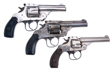 C&R Revolver .32 Lot 3Pcs Revolvers