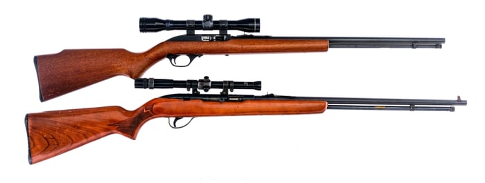 Rifles .22 2Pcs Lot Semi Auto Rifle